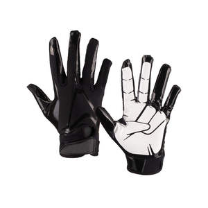 Gants de football américain de qualité supérieure, compatibles avec les écrans tactiles, confortables, respirants, en cuir et latex, imperméables, imprimés et tendance - Product Image 5