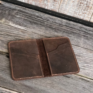 Tarjetero Bifold Clásico Personalizado de Alta Calidad para Hombre, de Cuero Genuino, Ligero, Plegable, con Bloqueo RFID, Multifuncional y Duradero - Product Image 6