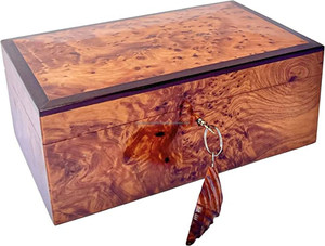 Baúl Decorativo Vintage para el Hogar, Cofre del Tesoro de Madera, Caja de Madera, Caja de Joyería OEM, Caja de Almacenamiento de Tamaño Personalizado, Artesanía India Tayyab - Product Image 2