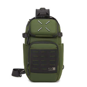 Sac à bandoulière tactique imperméable Bagnex 9890 pour la randonnée, la pêche et les activités de plein air avec système Molle, sac multi-aventures pour étudiants - Product Image 5