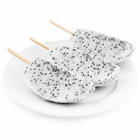 Premium IQF Diepvries Dragon Fruit Blokjes Bulkverpakking Hoge Brix Natuurlijk Zoete Blokjes voor Zuiveltoepassingen Premium IQF Diepvries