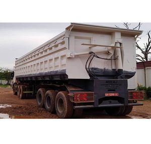 Remolque de Volteo Trasero Hidráulico Industrial para Camiones, Transporte de Carga Pesada al por Mayor - Product Image 1