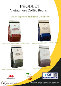 ÁRABE tostado DE ALTA CALIDAD 0,25Kg Rica acidez afrutada con mango Sabor a bayas de manzana Origen de VIETNAM Entrega rápida Exportación - Product Image 5