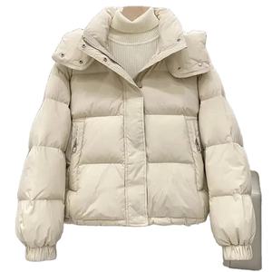 Femmes Nouvelle veste d'hiver coréenne Manteau ample en duvet Oversize Capuche Chaud Doux Coton Puffer Snow Wear Jackets - Product Image 4