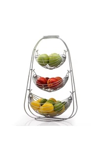 Hot Sale Modern <b>Wire</b> <b>Basket</b> Organizer Fruit <b>Basket</b> Metal 3 Tier - Product Image 1
