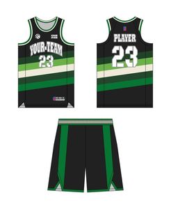 USA basketball uniform set jersey <b>shorts</b> custom logo breathable <b>polyester</b> mesh export supplier Pakistan - Product Image 3