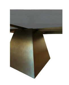 Table basse moderne en métal, table centrale rectangulaire, table d'appoint minimaliste pour salon - Product Image 4