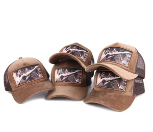 Casquette de baseball trucker en sergé de coton avec logo personnalisé, ajustement flexible, pour l'extérieur, décontractée, voyage, haute qualité, vente en gros - Product Image 2