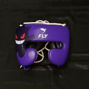2026 Latest Brand New Purple Fly Boxing Sets High Quality Custom Design Fly Sparring Boxing <b>Gloves</b> Head & Groin Guard Set - Product Image 2