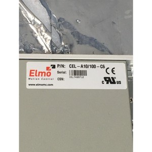 Contrôleur de mouvement ELMO CEL-A10/100-C6, Moteur servo - Équipements et pièces semi-conducteurs d'occasion de renommée mondiale chez - Product Image 3