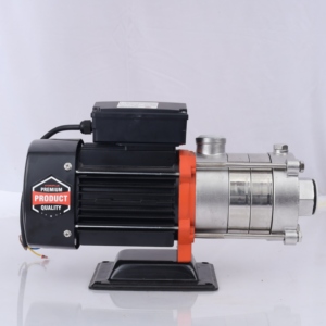 Pompe de surpression horizontale en acier inoxydable Hydroplus 1HP, débit minimum 150L, hauteur de refoulement 27M, 220V, usage intensif pour la maison et le commerce - Product Image 4
