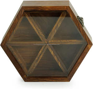 Boîte Masala Indienne Classique Authentique Conception Hermétique pour le Stockage des Épices et la Cuisine de 100ml Forme Carrée pour la Cuisine à Domicile - Product Image 2