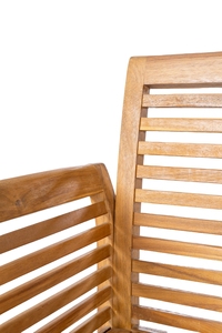 Juego de sofá de exterior con listones de madera, elegante y cómodo | Duradero para patios, hoteles y villas | Proveedor de Vietnam - Product Image 4