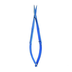 Westcott Tenotomy Scissors Curved Blunt Tips Ophthalmic Instruments Surgical Titanium Scissor Westcott Scissor By <b>Blush</b> Surgical - Product Image 3