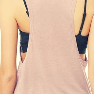 Camiseta sin Mangas Rosa, Transpirable, de Secado Rápido, Ajustada, para Mujer, para Gimnasio, Yoga, Uso Casual - Product Image 6