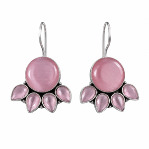 Pendientes de Mujer ARTS JEWELS ER-233 de Plata Oxidada con Múltiples Piedras, Diseño Moderno, Directo de Fábrica |   Pendientes Colgantes Hechos a Mano con Piedras Preciosas - Product Image 1