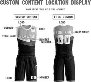 Conjunto de Dos Piezas de Uniforme de Baloncesto Sublimado de Alta Calidad y Económico de la Marca Laker, Jersey de Baloncesto de Secado Rápido con Estampado en Caliente - Product Image 4