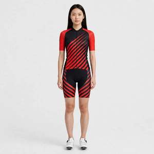 Uniforme de Ciclismo para Mujer de la Mejor Calidad, con Tela Resistente, Transpirable, Cómoda, Ajuste Flexible, Secado Rápido, Sublimación Personalizada - Product Image 1