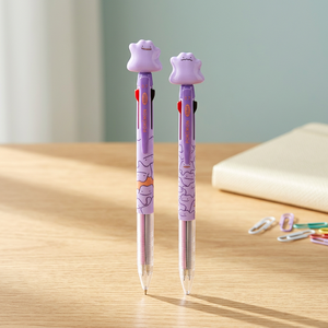 Stylo bille coréen Pokémon Ditto 3 couleurs, lot de 30 pièces, papeterie pour enfants, stylo à personnage mignon, fournitures scolaires anime, vente en gros - Product Image 2