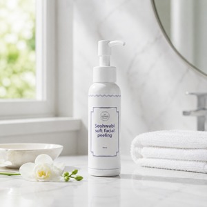 Peeling pour peaux sensibles, peeling lissant, huile de jojoba, soin de la peau, soin des pores du visage, exfoliation du visage, soin coréen de la peau - Product Image 5