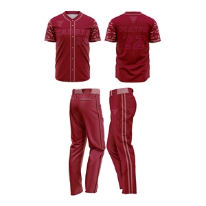 Camiseta de Béisbol de Poliéster de Alta Calidad 2025, Logotipo Personalizado, Uniforme de Softbol Juvenil y Adulto, Cierre de Botones, Sublimación, Talla Grande - Product Image 5