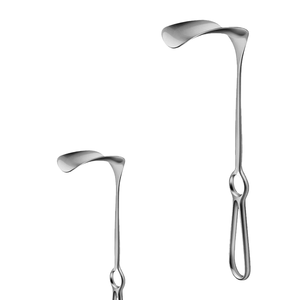 Rétracteur Kocher manuel de haute qualité 205mm de long Instrument chirurgical en acier inoxydable certifié CE réutilisable pour la chirurgie générale - Product Image 1