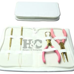 Ofertas Destacadas: Alicates para Extensiones de Cabello de Acero Inoxidable de Grado Quirúrgico, Tijeras Premium para Microperlas, Oferta Especial, Kit de Herramientas para Cabello con Peine y Clip - Product Image 4