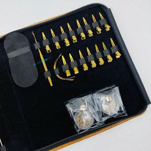 Kit d'outils professionnels pour extensions de cheveux durables en acier inoxydable, micro-perles en plasma doré, pinces crocodiles écologiques - Product Image 4