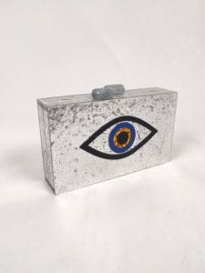 Pochette en résine avec poignée personnalisable en couleur/taille/forme, artisanat fait main, artisanat tendance, pochette pour femmes pour les mariages, cadeaux, meilleur prix - Product Image 2