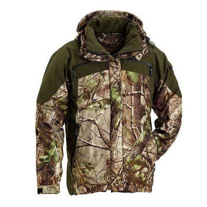 Men's High Quality Winter Hunting <b>Jacket</b> Adjustable Hood Breathable Waterproof Windproof Zipper Front Pockets Hunting <b>Jacket</b> - Product Image 2