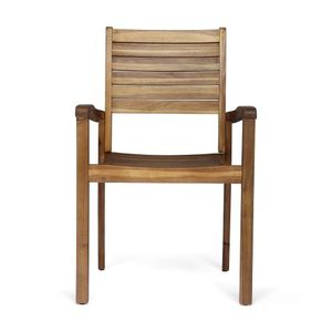 Outdoor <b>Dining</b> <b>Chair</b> in <b>Teak</b> 63223.00 KD Model for Patio Furniture - Product Image 6