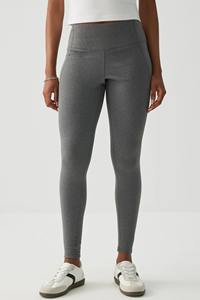 Leggings de Yoga Personalizados al por Mayor para Mujer, Cintura Media, Transpirables, Antibacterianos, Sin Costuras, Gruesos, Pantalones de Entrenamiento Midi, Levanta Glúteos, Talla Personalizada - Product Image 2