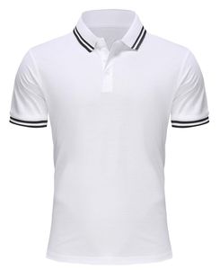Polos de algodón de alta calidad con logotipo personalizado para hombre, camisetas polo informales de marca para hombre, polos deportivos de alta calidad. - Product Image 2