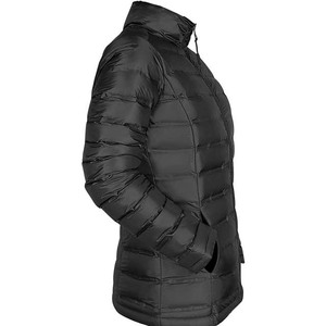 Veste matelassée en toile tricotée imprimée pour femmes - Imperméable, respirante, légère, manteau d'hiver - Product Image 1