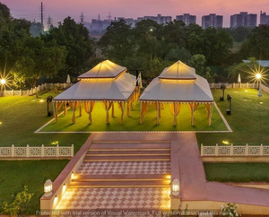 Carpa de Lujo para Bodas Maharaja, Eventos de Verano, Carpa Exterior Resistente al Viento, Hecha a Mano con Lona Premium de PVC - Product Image 1
