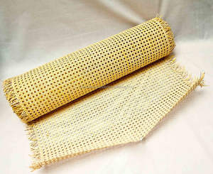 Material de Mimbre Flexible Diseñado para Restauración de Muebles con Estructura de Caña Duradera y Transpirable - Product Image 1