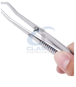 ชุดคีมผ่าตัดทางทันตกรรม สีเงิน ด้ามจับแบบมีลายคลื่น คลาส 1 เครื่องมือแบบใช้มือ สำหรับการดูแลช่องปาก อุปกรณ์ทันตกรรม - Product Image 4