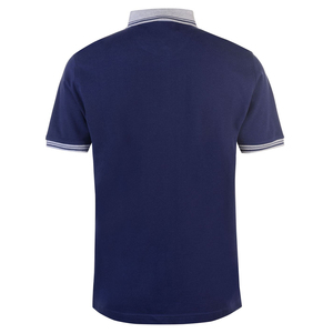 Polo personnalisé 100% polyester coton Spandex pour homme, manches courtes, confortable, uni - Product Image 6