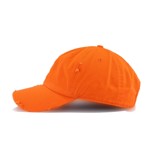 Distressed Baseball <b>Cap</b> Worn-In <b>Vintage</b> Look Adjustable Strap Unisex Hat Classic <b>Vintage</b> Washed <b>Cap</b> - Product Image 2