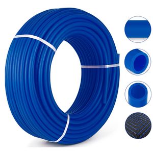 Tubo PEX Blu da 3/4 pollici, 91 metri, senza barriera, per acqua calda/fredda, per impianti idraulici e riscaldamento a pavimento a circuito aperto, tubi in plastica - Product Image 1