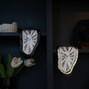 DALI Quartz Watches <b>Table</b> <b>Clock</b> Melting Wall <b>Clock</b> Design for Holiday Christmas Decorations Christmas Gifts - Product Image 3