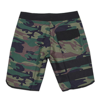 Shorts de pêche et de fitness pour hommes, design tendance, séchage rapide, légers, extensibles, taille élastique, motif imprimé décontracté