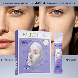 Mascarilla de Colágeno MERCILEN PDRN, Hidrata Profundamente, Repone el Colágeno, Hidratante, Reafirmante, Mejora la Piel Seca y Áspera, Mascarilla <span class=keywords><strong>Facial</strong></span> Desprendible - Product Image 4