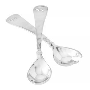 Juego de Cubiertos Modern Muse Salad Duo – Cuchara y Tenedor de Diseño para Mesas con Estilo Editorial - Product Image 2
