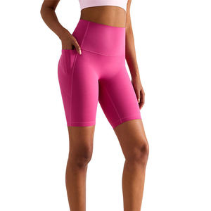 Shorts de Yoga de Secado Rápido para Mujer, Cómodos, Antiencogimiento, Transpirables, Elásticos en Cuatro Direcciones, Cintura Alta, Ligeros, con Logotipo Personalizado - Product Image 1