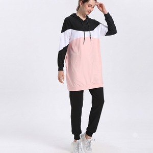 Women Muslim Vintage Winter Tracksuit Modest Sportswear Islamic Activewear Full Coverage Training Set Breathable Comfortable OEM - Product Image 5