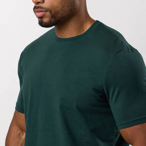 T-shirt de sport confortable à col ras du cou, coupe ajustée, séchage rapide, 250 g/m², prix usine, vente chaude - Product Image 5