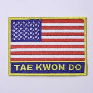 Parche Bordado con Logotipo de Empresa Personalizado, con Revestimiento de Velcro y Adhesivo Termoadhesivo para Uniformes de Personal y Regalos Promocionales - Product Image 6