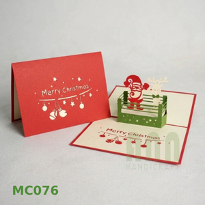 ANN HANDICRAFT - Tarjetas de Invitación y Felicitación Navideñas Tradicionales con Diseño de Ángeles en 3D, Impresión Offset, Año Nuevo, Vietnam, Acabado Mate - Product Image 6