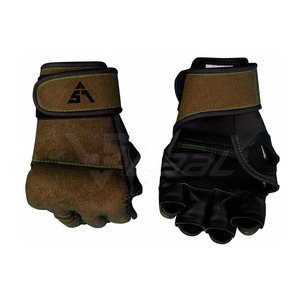 Gants de combat MMA en cuir PU durables à paume ouverte pour entraînement en salle et compétition professionnelle – Vente en gros - Product Image 2